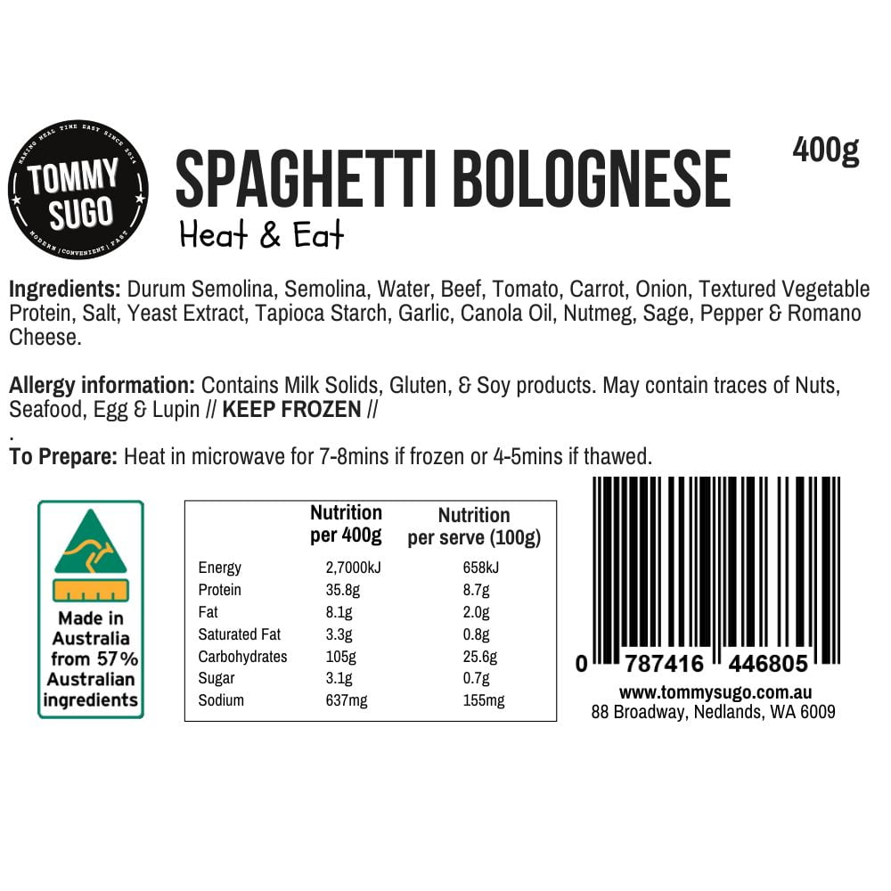 Spaghetti Bolognese