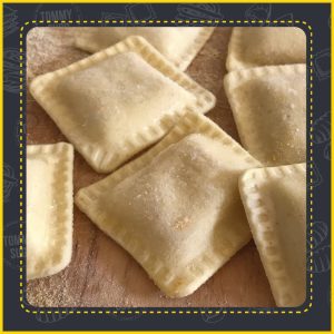 Pumpkin Feta Ravioli
