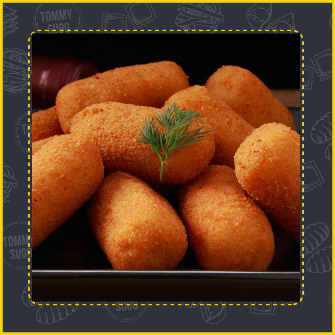 Cheese & Spinach Croquettes